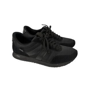 Kizik Milan Mens Size 8 Handsfree Triple Black Athletic Shoes